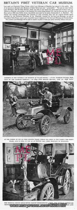 : Britain's first veteran car museum : Britain's first veteran car museum