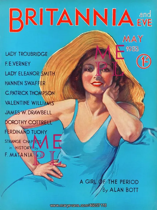 : Britannia and Eve, May 1933 : Britannia and Eve, May 1933