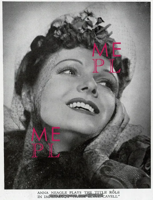 : British actress Anna Neagle : British actress Anna Neagle