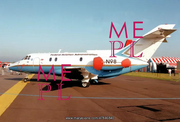 : British Aerospace BAe 125-800A N98 : British Aerospace BAe 125-800A N98