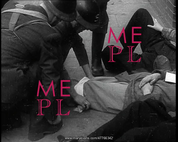  : British Air Raid Wardens Attending A Phoney