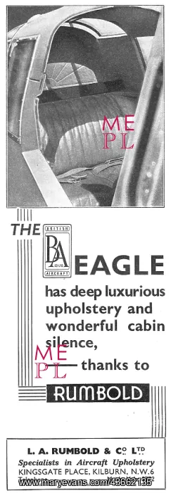 : British Aircraft B.A.Eagle : British Aircraft B.A.Eagle