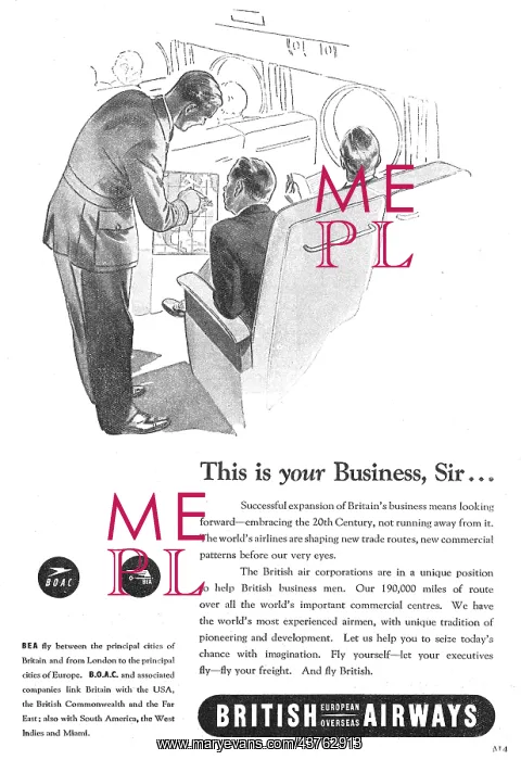 : British Airways - BEA BOAC BSAA : British Airways - BEA BOAC BSAA
