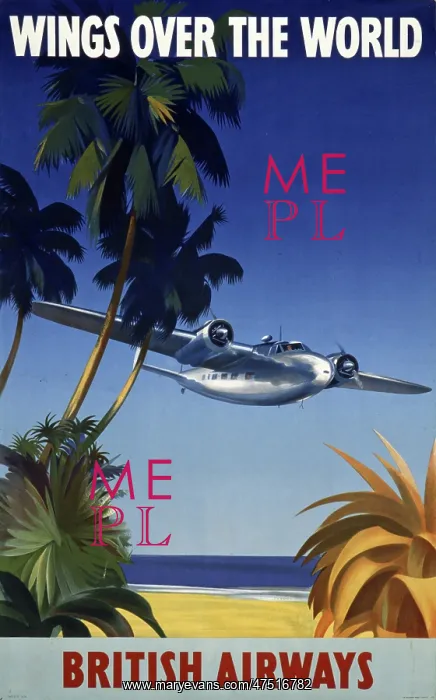 : British Airways poster : British Airways poster