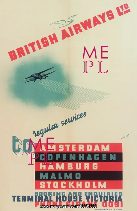 : British Airways Poster : British Airways Poster