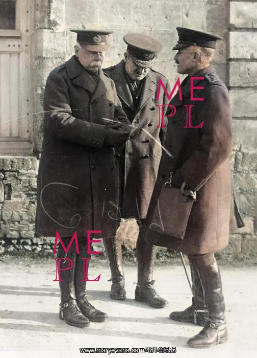 : Three British Army commanders, Western Front, WW1 : Three British Army commanders, Western Front, WW1