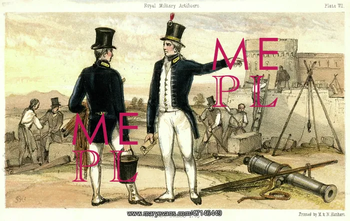  : British artificers in working dress