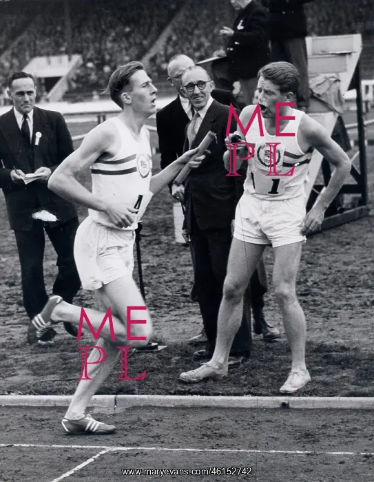 : British Athlete Christopher Chataway : British Athlete Christopher Chataway