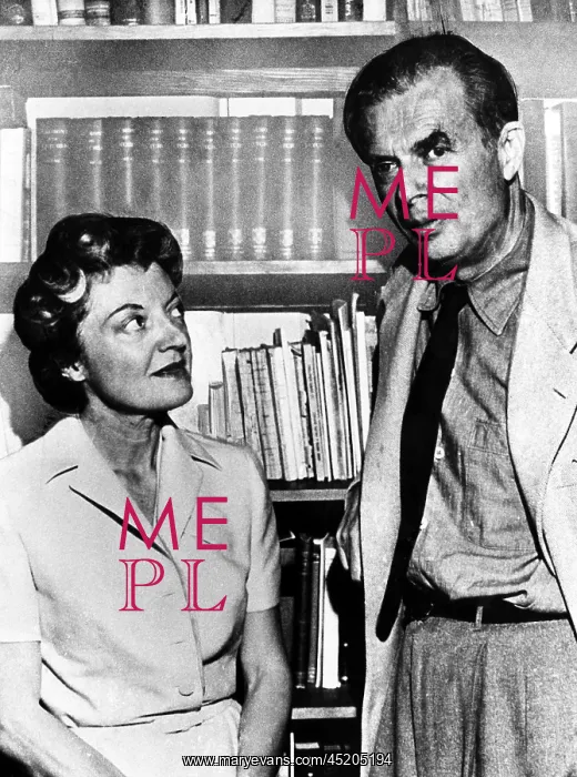 : British author Aldous Huxley and his 3rd ? : British author Aldous Huxley and his 3rd ?