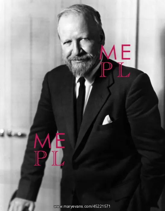 : British Author Willian Golding. ca 1960s. ? : British Author Willian Golding. ca 1960s. ?