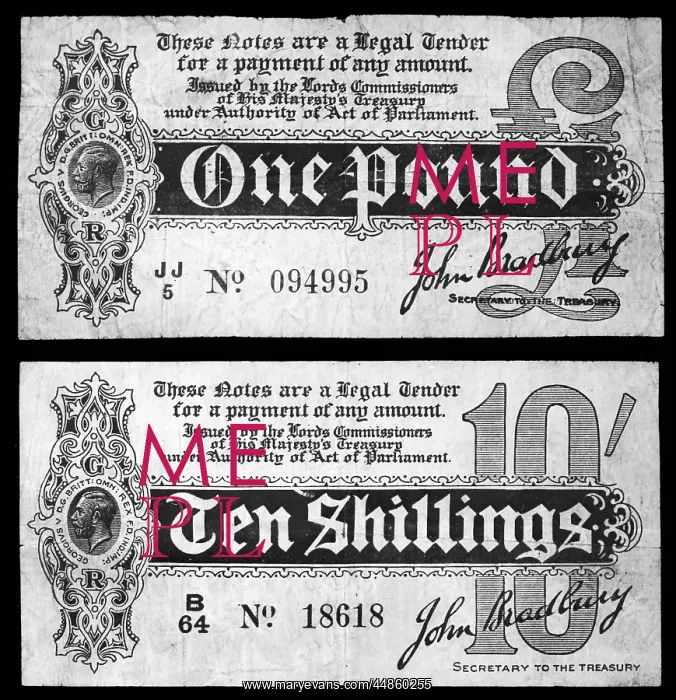 : BRITISH BANK NOTES : BRITISH BANK NOTES