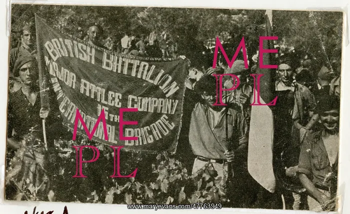 : British Battalion, 15th Brigade, Banner : British Battalion, 15th Brigade, Banner