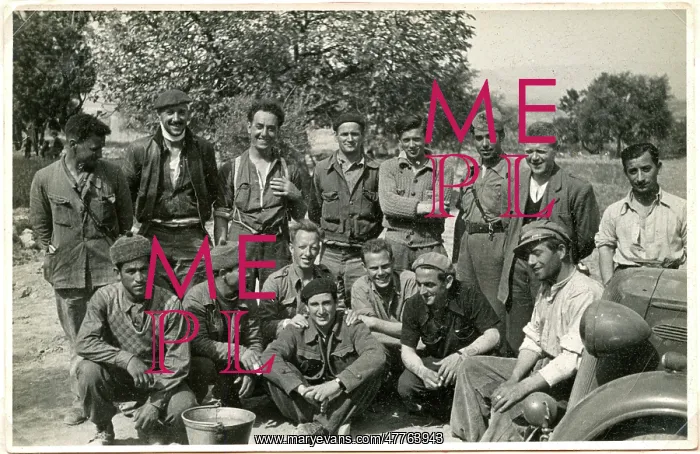 : British Battalion Officers and Staff : British Battalion Officers and Staff