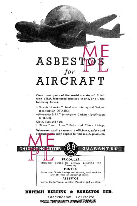 : British Belting & Asbestos. Asbestos Products : British Belting & Asbestos. Asbestos Products
