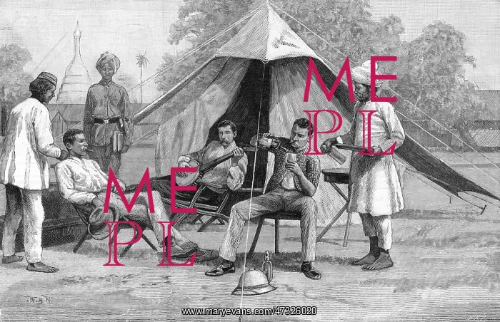 : BRITISH IN BURMA 1889 : BRITISH IN BURMA 1889