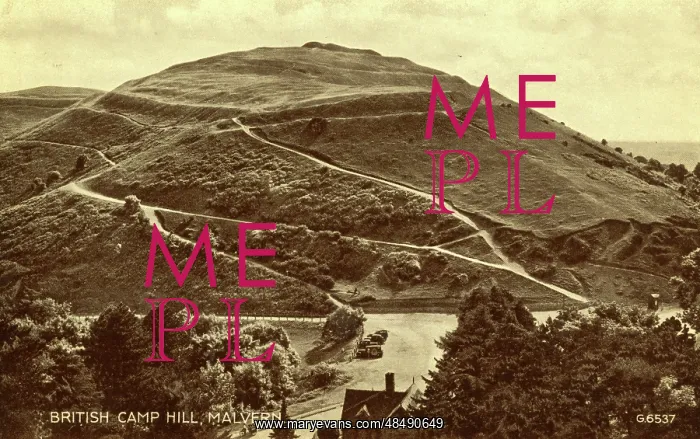 : British Camp Hill, Iron Age Hill Fort, Malvern, Herefordshir : British Camp Hill, Iron Age Hill Fort, Malvern, Herefordshir