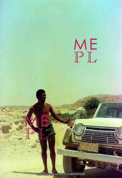: British Caribbean man in the dessert : British Caribbean man in the dessert