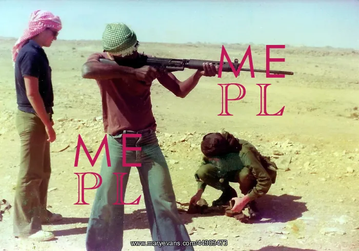 : British Caribbean man with riffle in Oman : British Caribbean man with riffle in Oman