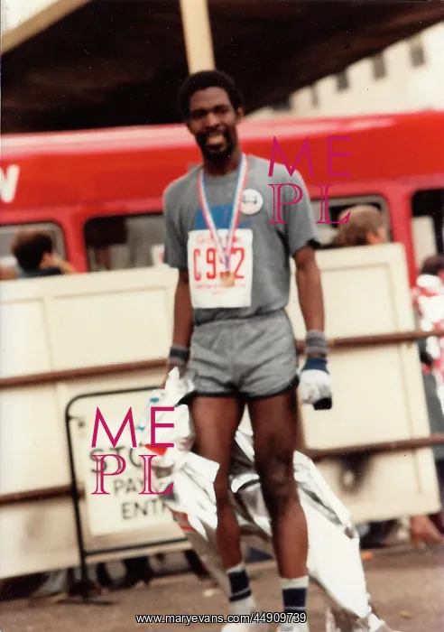 : British Caribbean marathon runner : British Caribbean marathon runner