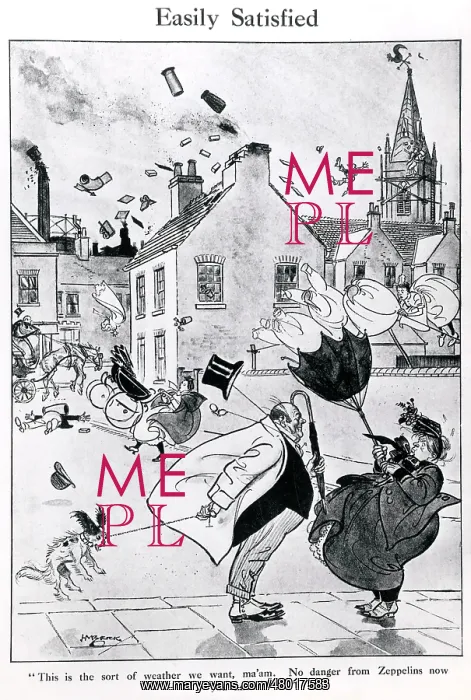 : British cartoon, Easily Satisfied, WW1 : British cartoon, Easily Satisfied, WW1