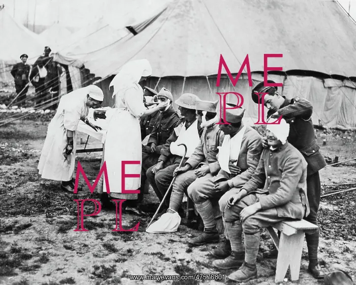 : British casualty clearing station, Western Front, WW1 : British casualty clearing station, Western Front, WW1