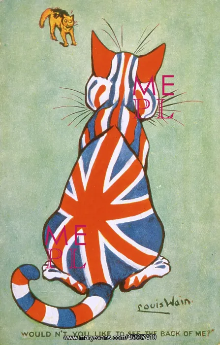 : BRITISH CAT PROTECTS : BRITISH CAT PROTECTS