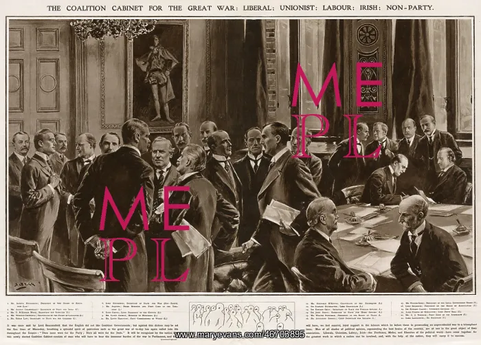 : British coalition cabinet, 1915 : British coalition cabinet, 1915