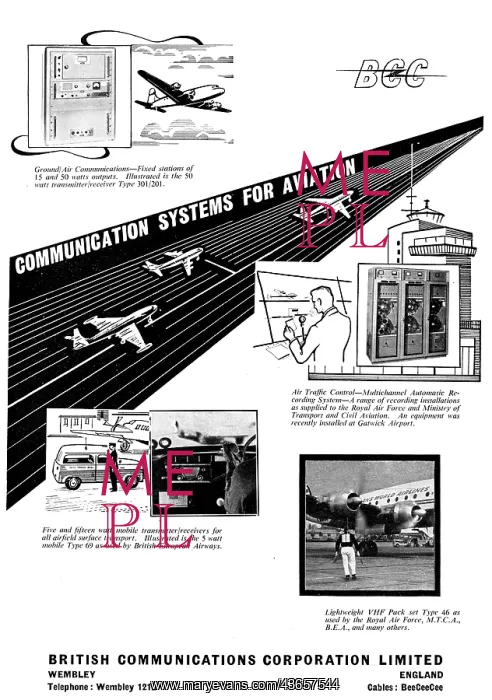 : British Communications Corporation. BCC Radio Equipment : British Communications Corporation. BCC Radio Equipment
