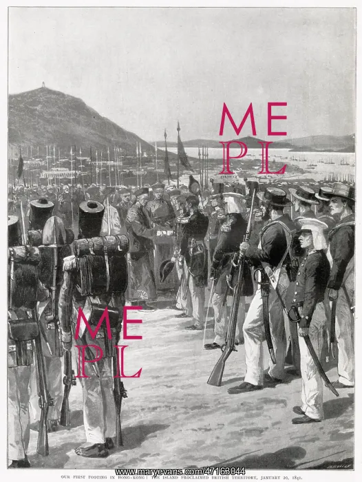 : British take control of Hong Kong : British take control of Hong Kong