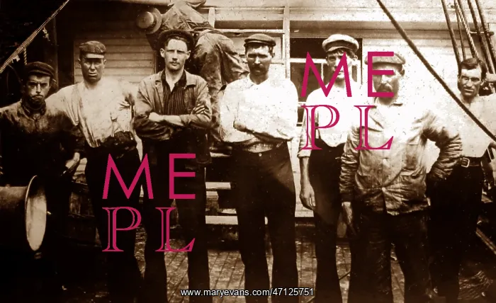 : British crew members of Robert Peary's expedition : British crew members of Robert Peary's expedition