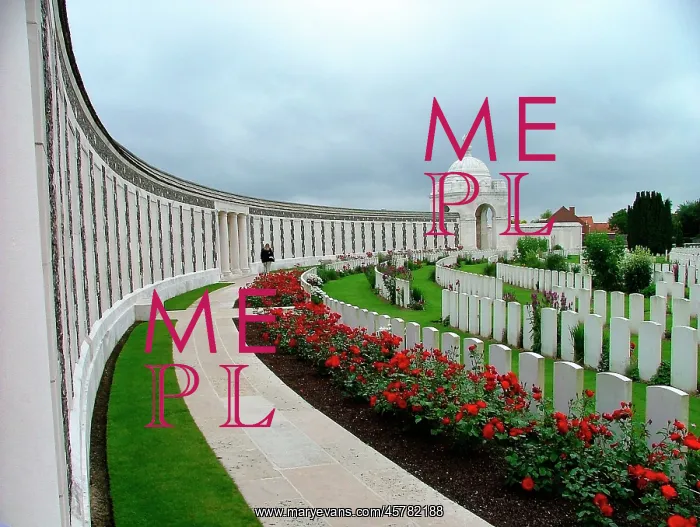: British CWGC Cemetery Tyne Cot, Passchendaele, Belgium : British CWGC Cemetery Tyne Cot, Passchendaele, Belgium