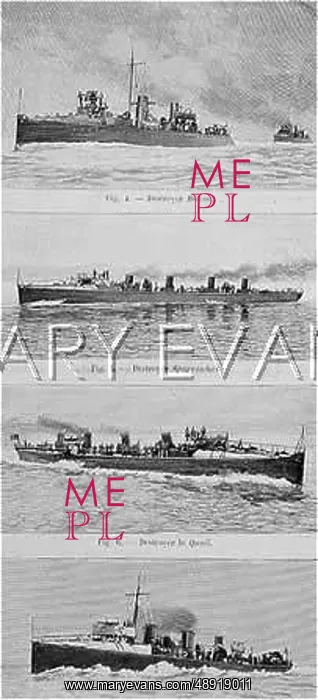 : BRITISH DESTROYERS 1899 : BRITISH DESTROYERS 1899