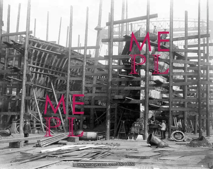 : British destroyers under construction, WW1 : British destroyers under construction, WW1