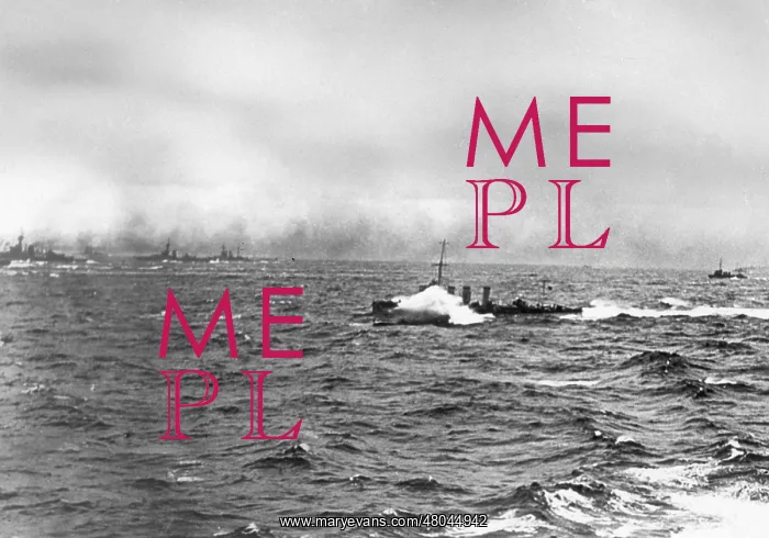  : British destroyers at sea, WW1