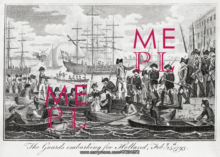 : BRITISH EMBARK 1793 : BRITISH EMBARK 1793
