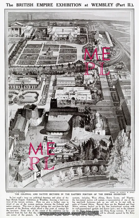 : British Empire Exhibition - Colonial and Native 1924 : British Empire Exhibition - Colonial and Native 1924