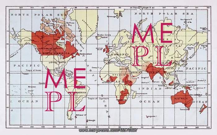  : British Empire Map 1880