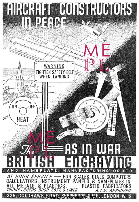 : The British Engraving & Nameplate Manufacturing Co : The British Engraving & Nameplate Manufacturing Co
