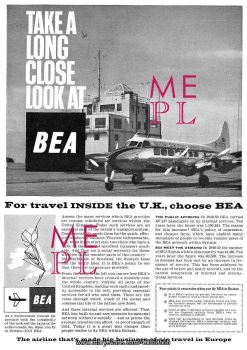  : British European Airways - BEA
