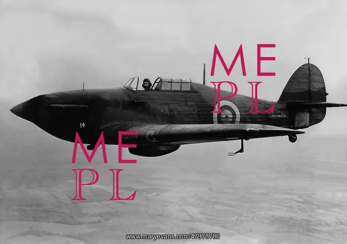 : British Hawker Hurricane Fighter Plane : British Hawker Hurricane Fighter Plane