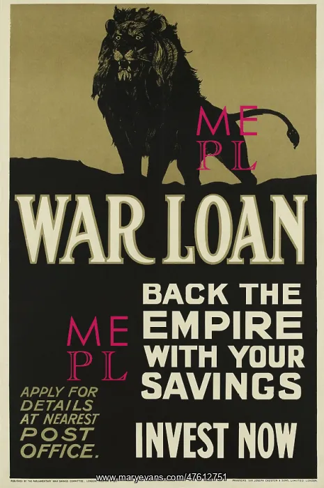 : British Information Poster, WW1 : British Information Poster, WW1