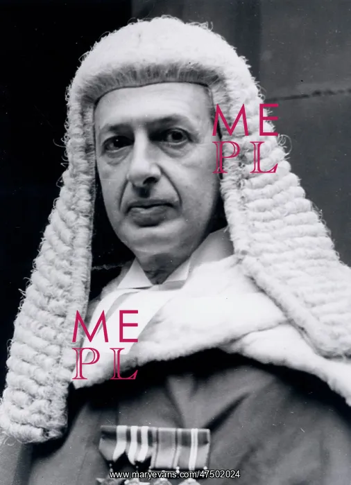 : British Judge Justice Salmon : British Judge Justice Salmon