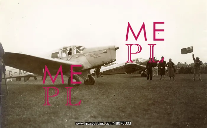 : British Klemm Eagle, G-ACVU; and Airspeed Courier : British Klemm Eagle, G-ACVU; and Airspeed Courier