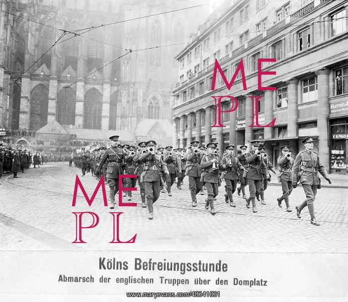 : The British leave Cologne, 1925 : The British leave Cologne, 1925