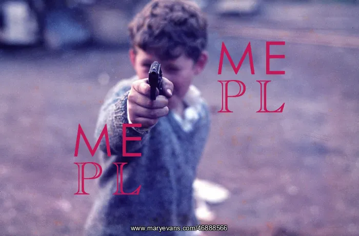: The British at Leisure series -- boy with gun : The British at Leisure series -- boy with gun