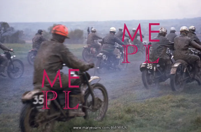 : The British at Leisure series - Motor Cycle Scramble : The British at Leisure series - Motor Cycle Scramble