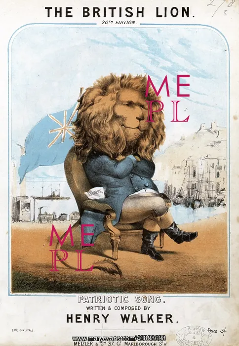 : The British Lion, by Henry Walker : The British Lion, by Henry Walker
