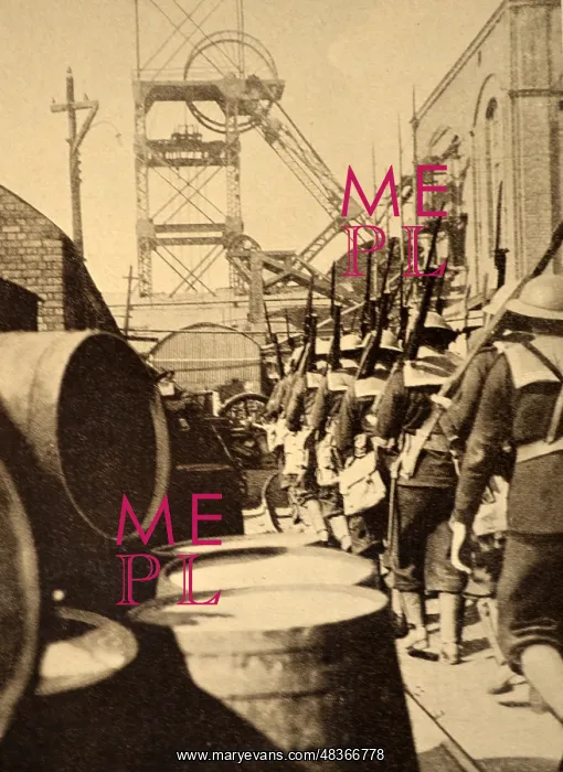 : British marines embark at a port for the war in : British marines embark at a port for the war in