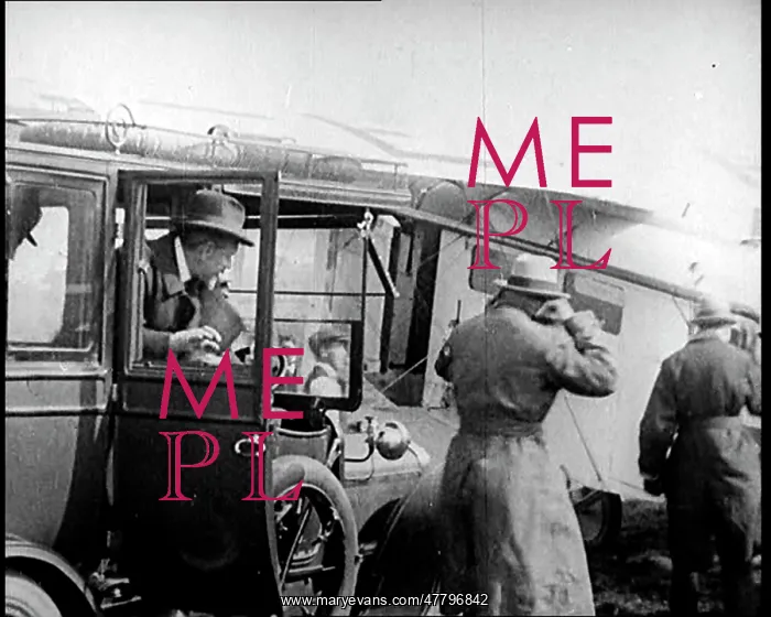 : British Men Exiting A Motorcar and Entering : British Men Exiting A Motorcar and Entering