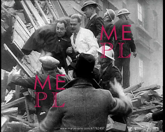 : British Men Pulling An Injured Woman From the : British Men Pulling An Injured Woman From the